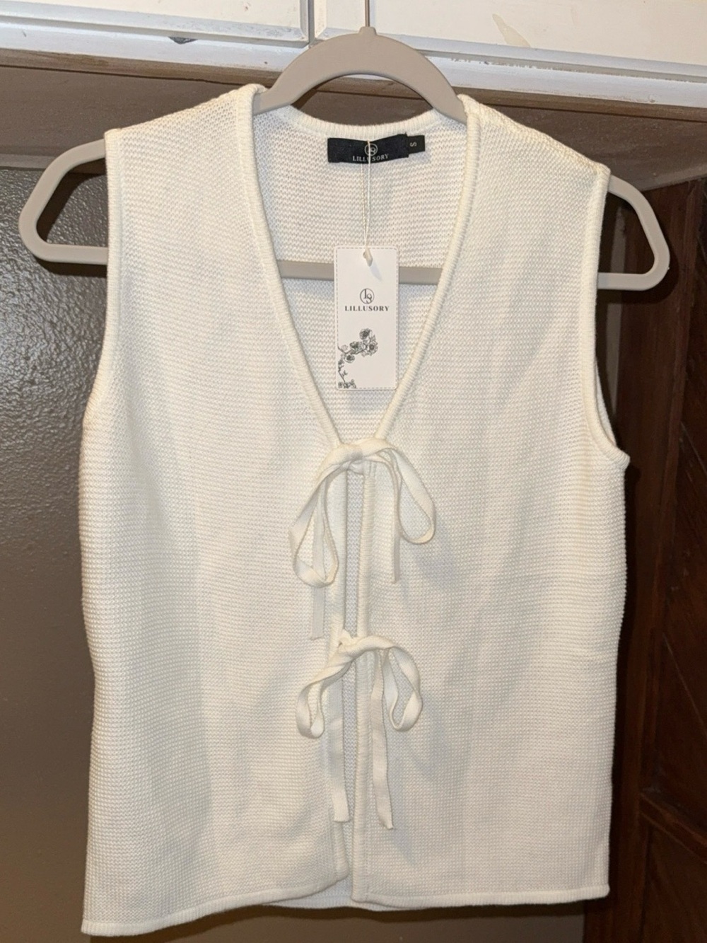 White Tie Vest/Cover